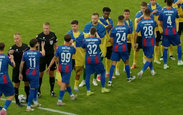 Ukraynalı futbolçuların hərəkəti gündəm oldu